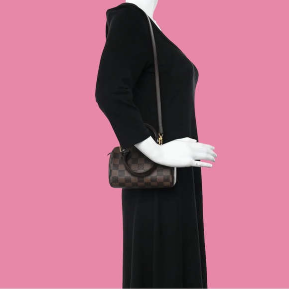 Louis Vuitton Damier Ebene Mini Sac HL Nano Speedy - Picture 2 of 16